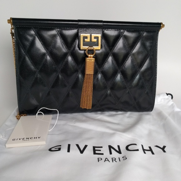 Givenchy Medium Black Gem Shoulder Bag - Picture 2 of 4